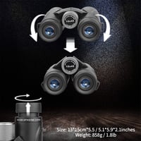 NOCOEX 10x42 Kompakt Távcső Felnőtteknek - Éjjellátó Funkció, Vízlepergető, Madármegfigyeléshez, Utazáshoz és Sporthoz, Hordozható 6