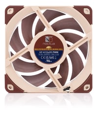 Tichý prémiový ventilátor Noctua NF-A12x25 PWM, 4-pin, 120 mm, hnedý 3