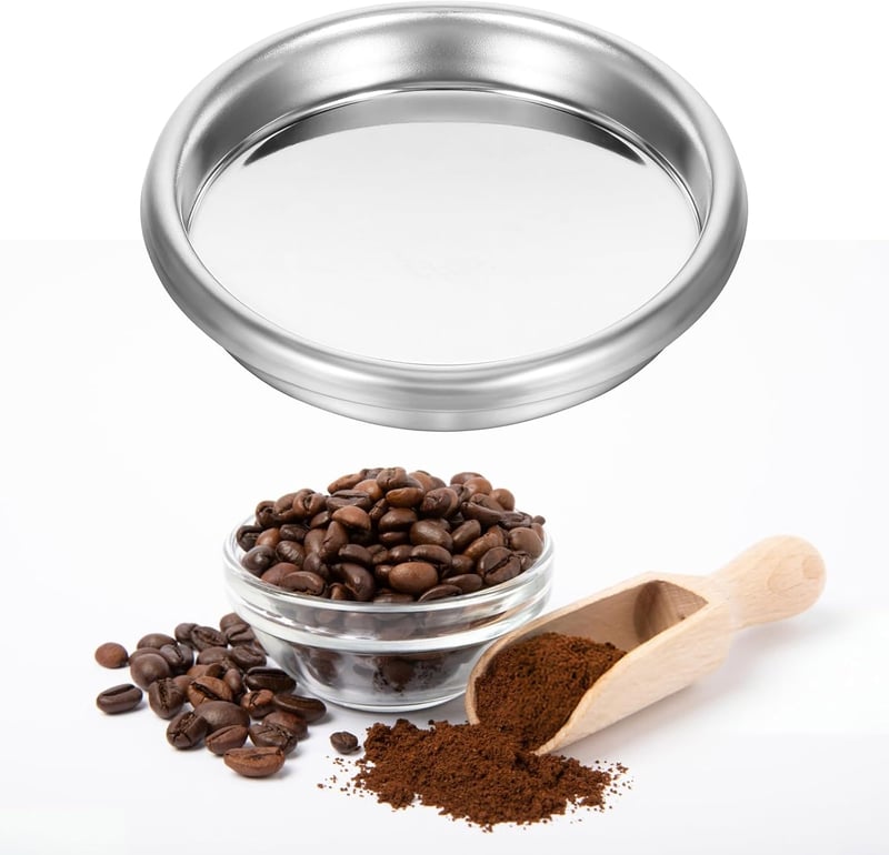 Nogeqi rozsdamentes vak szűrő 58mm espresso géphez backflush filter