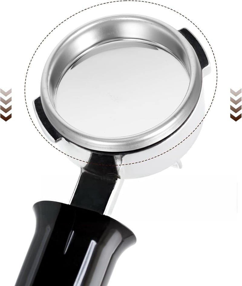 Nogeqi rozsdamentes vak szűrő 58mm espresso géphez backflush filter