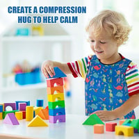 Nogsay Súlyozott Kompressziós Mellény Gyerekeknek 2-14 Év Autizmus ADHD SPD 6