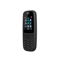 Nokia 105 (2019) Dual SIM čierny, mobilný telefón bez blokovania operátorom, TA-1174, tlačidlový telefón pre seniorov 2