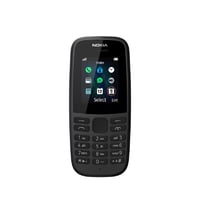 Nokia 105 (2019) Dual SIM čierny, mobilný telefón bez blokovania operátorom, TA-1174, tlačidlový telefón pre seniorov 1