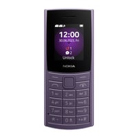 Mobilný telefón Nokia 110 4G 2024 fialový, neblokovaný – 2-palcový displej, Nano SIM, 3,5 mm jack, 32 GB pamäť 1