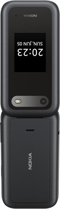 Nokia 2660 Flip 2,8" kijelző nagy gombokkal, vészgomb, kamera - fekete 6