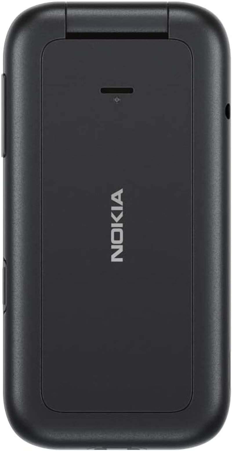 Nokia 2660 Flip 2,8" kijelző nagy gombokkal, vészgomb, kamera - fekete