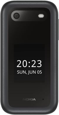 Nokia 2660 Flip 2,8" kijelző nagy gombokkal, vészgomb, kamera - fekete 4