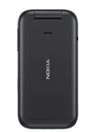 Mobilný telefón Nokia 2660 Flip, neblokovaný, čierny, vyklápací – 2,8-palcový displej, 4G, vstavaný fotoaparát, MP3, FM rádio, Nano SIM 8
