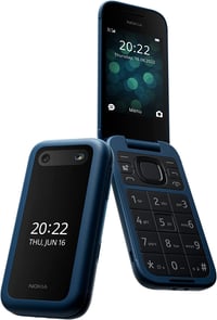 Mobilný telefón Nokia 2660 – modrý, klasický tlačidlový telefón pre seniorov a deti 1