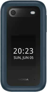 Mobilný telefón Nokia 2660 – modrý, klasický tlačidlový telefón pre seniorov a deti 2