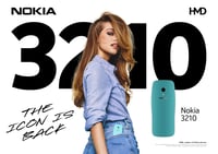 Nokia 3210 4G Dual SIM pametni telefon - Grunge Black boja, s dvije SIM kartice 3