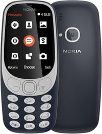 Nokia 3310 Dual SIM mobiltelefon - 2.4" színes kijelző, 2MP kamera, Bluetooth, rádió, MP3 lejátszó, sötétkék 1
