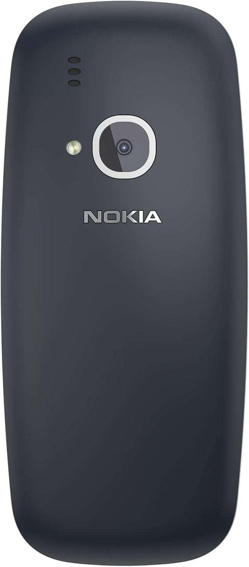 Nokia 3310 Dual SIM mobiltelefon - 2.4" színes kijelző, 2MP kamera, Bluetooth, rádió, MP3 lejátszó, sötétkék