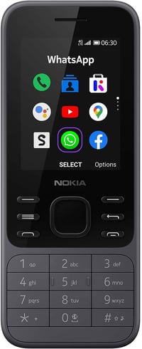 Telefon mobil Nokia 6300 4G - Gri Antracit, Dispozitiv 4G Deblocat pentru Vârstnici și Copii 1