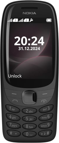 Nokia 6310 2024 fekete mobiltelefon 1
