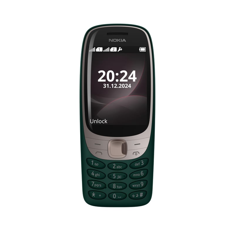 Nokia 6310 2024 mobilni telefon - zeleni