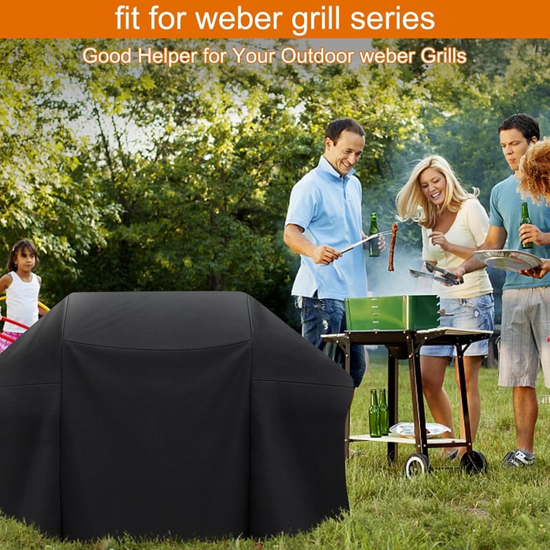 Nomiou 182cm Grillabríz Vízálló Nehéz Kivitelű Weber Char-Broil Nexgrill Grill Védőhuzat