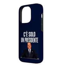 NONEUTRAL Obal na iPhone 14 Pro Berlusconi – dizajn Presidente, priehľadný ochranný kryt 3