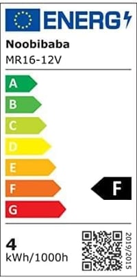 Noobibaba GU5.3 MR16 LED žiarovka 4W 12V RGBW s meniteľnou farbou, bi-pin, teplá biela a 15 farieb s diaľkovým ovládačom, 3 ks 10