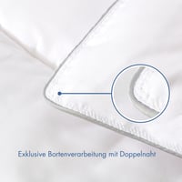 Plapumă de iarnă NORA HOME Oslo 155x220 cm, 400 g/m², extra călduroasă, hipoalergenică, certificată Oeko-TEX, lavabilă, albă 3
