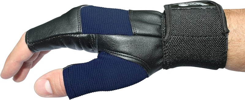 Nordic Lifting Edzőkesztyű Beépített Csuklórögzítővel - Súlyzós, Fitness és CrossTraining Kesztyű Férfiaknak és Nőknek - 30 cm