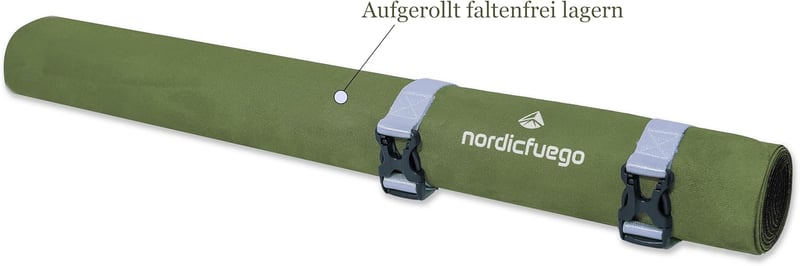 nordicfuego Yoga Mat Csúszásmentes Természetes Gumi Hordozható Fitness Szőnyeg