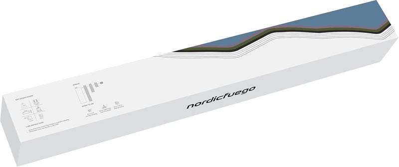 nordicfuego Yoga Mat Csúszásmentes Természetes Gumi Hordozható Fitness Szőnyeg