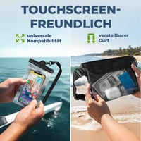 Geantă Etanșă Nordlight cu Închidere prin Rulare și Curea de Umăr - Pentru Plajă, Caiac, SUP, Scufundări 6
