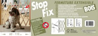 Nordlinger Pro Stop'Fix Otváracia drevená zábrana pre domáce zvieratá – 60x110 cm, drevené vyhotovenie 6