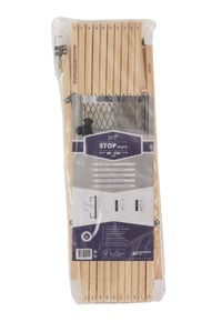 Poartă extensibilă din lemn pentru animale de companie Nordlinger Pro Stop Max 742011 - 60-230 cm - Lemn natural 4