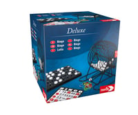 Spoločenská hra Noris Deluxe Bingo – Klasické bingo s guľôčkovým podávačom, 90 guľôčkami, otočným osudím a kartičkami na bingo, pre dospelých a deti 7