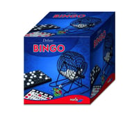 Spoločenská hra Noris Deluxe Bingo – Klasické bingo s guľôčkovým podávačom, 90 guľôčkami, otočným osudím a kartičkami na bingo, pre dospelých a deti 10