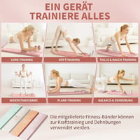 Northdeer Pilates Reformer Összecsukható 8 az 1-ben Fitness Készlet Otthonhoz 2