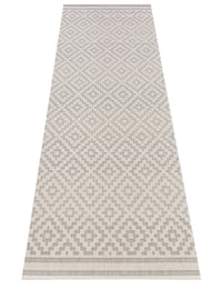 NORTHRUGS Vnútorný a vonkajší koberec s kosoštvorcovým vzorom 160x230 cm - Vodoodolný moderný geometrický behúň na balkón, terasu, do záhrady a obývačky 7