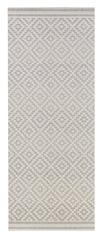 NORTHRUGS Vnútorný a vonkajší koberec s kosoštvorcovým vzorom 160x230 cm - Vodoodolný moderný geometrický behúň na balkón, terasu, do záhrady a obývačky 1