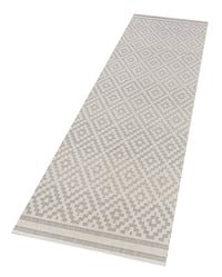 NORTHRUGS Vnútorný a vonkajší koberec s kosoštvorcovým vzorom 160x230 cm - Vodoodolný moderný geometrický behúň na balkón, terasu, do záhrady a obývačky 6