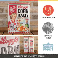 Cutie de depozitare retro Nostalgic-Art XL, 4 litri, Kellogg's – Quality Cereal, recipient metalic în stil vintage 3