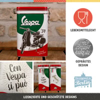 Nostalgic-Art Vespa The Italian Classic Retro limena kutija za kavu 1,3 l 4