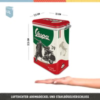 Nostalgic-Art Vespa The Italian Classic Retro limena kutija za kavu 1,3 l 2