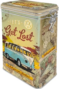 Nostalgic-Art VW Bulli Retro Kávétartó 1,3L Vintage Fém Doboz Aromafedéllel - Single 1