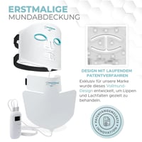 Nourished Bodynskin LED Arcmaszk Nyak Kezeléshez - 228 LED Vörös Kék Fény Ránctalanító Bőrápolás 3