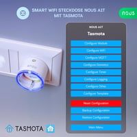 Priză inteligentă WiFi NOUS A1T 16A, cu monitorizare consum - alb 3