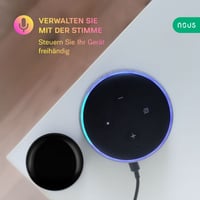 Inteligentný IR ovládač NOUS L5 – WiFi 2,4 GHz, kompatibilný s Alexa a Google Home, ovládanie cez aplikáciu Tuya Smart Life, hlasové ovládanie, infračervený vysielač, napájanie bez batérií 6