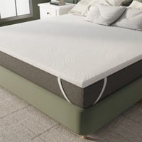 Novilla chránič matraca zo studenej peny 90x200 cm, hrúbka 5 cm, H2 H3, protišmykový, prateľný, pre boxspring a hosťovské postele, Oeko-Tex 1