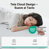 Novilla sklopivi madrac 10 cm, trodijelni pomoćni ležaj od pjene visoke gustoće, s perivom navlakom, 60x190 cm 6