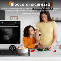 NOXTON 4 égőfejes beépíthető kerámia főzőlap 60 cm, csúsztatható vezérlés 7