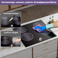 NOXTON 4 égős beépíthető kerámia főzőlap 60 cm, 6000 W 7