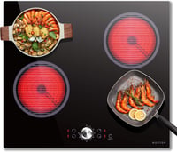 NOXTON 4 égős beépíthető kerámia főzőlap 60 cm, 6000 W 1