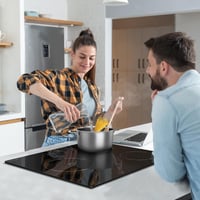 NOXTON 60 cm-es Indukciós Főzőlap 3 Égővel, 3500W, Érintésvezérlés és Időzítő 9