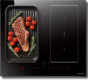 NOXTON 60 cm-es Indukciós Főzőlap 4 Égővel, Dupla Flex Zónák, Érintésvezérlés, Időzítő, Gyermekzár, 7200W - 60 Cm-47238-f2